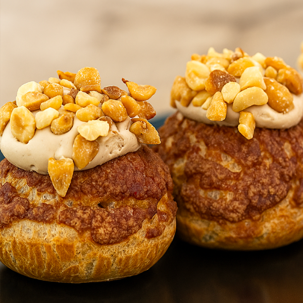 Caramel façon snickers